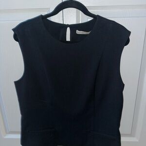Abercrombie & Fitch Black Sleeveless Blouse